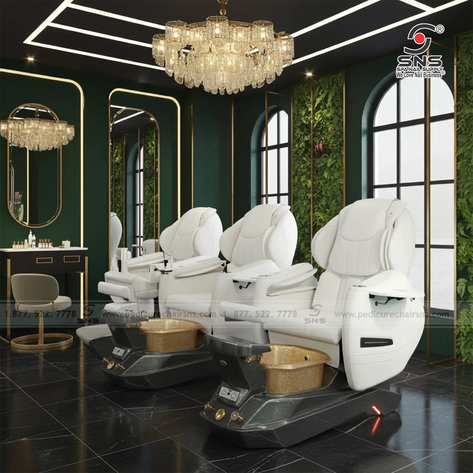 Miley II Pedicure chair WGB 03