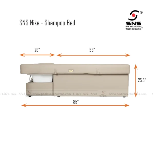 SNS nika Shampoo Bed 01