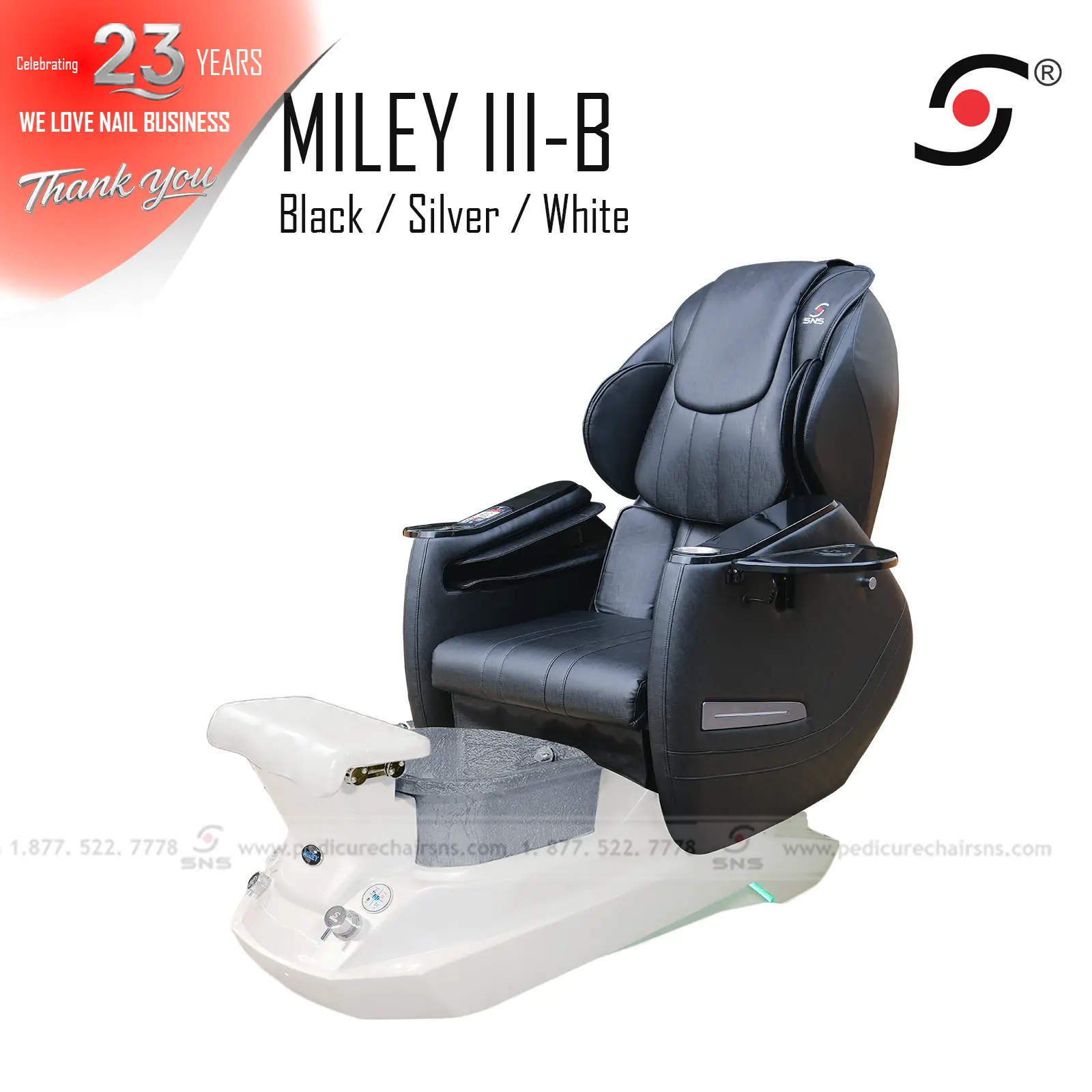Miley III-B pedicure chair SW - Image 4