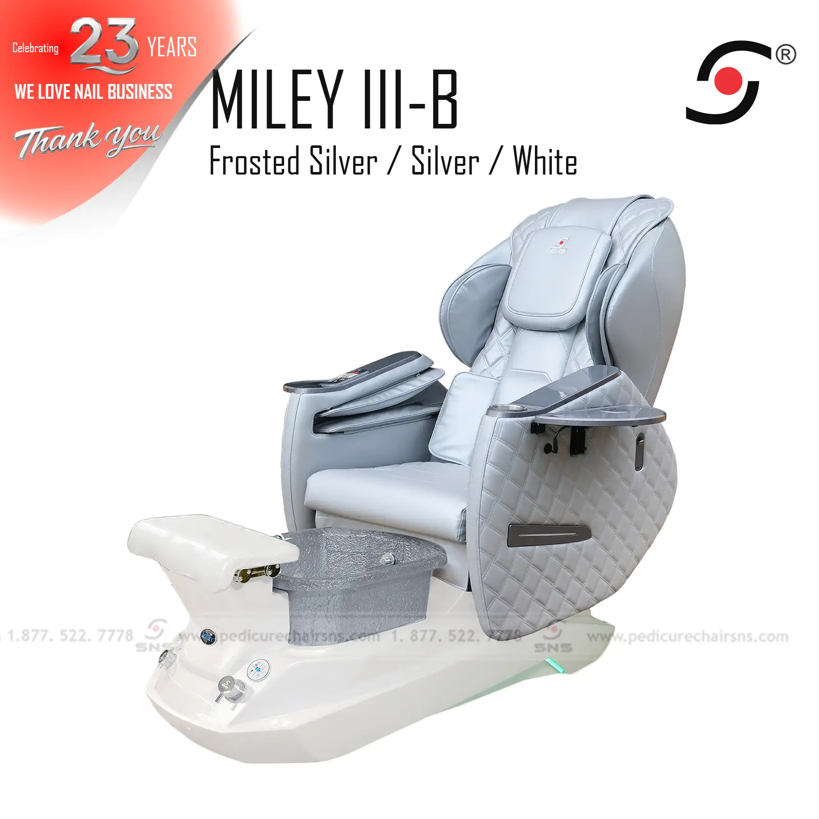 Miley III-B pedicure chair SW - Image 2