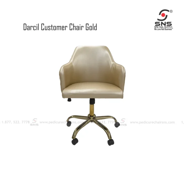 Darcil Customer Chair Gold 02