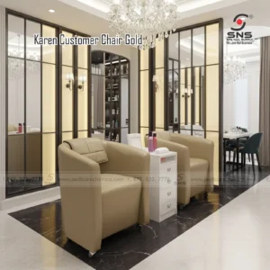Karen Customer Chair Gold 01