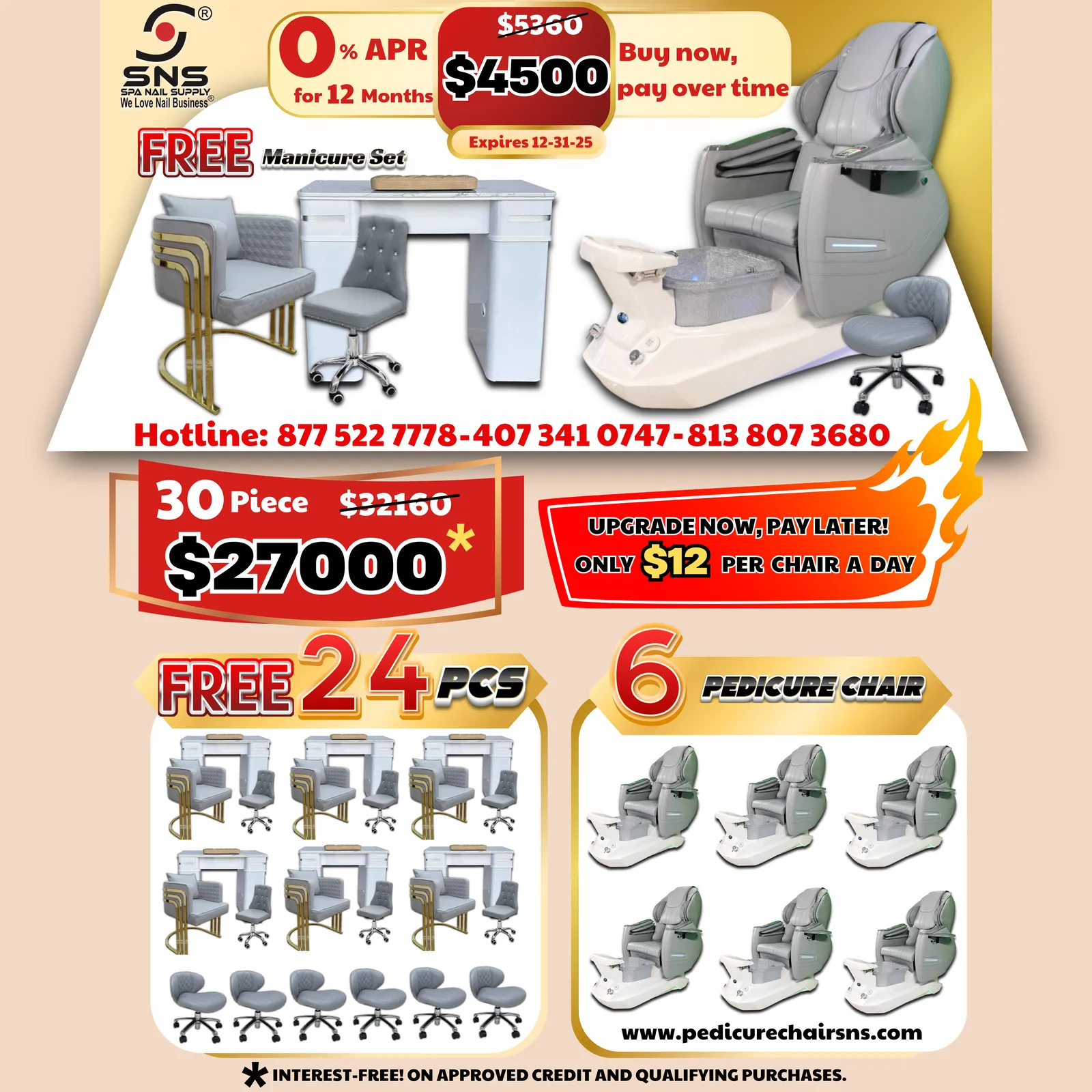 Package Deal Miley II Cuttie 0% APR