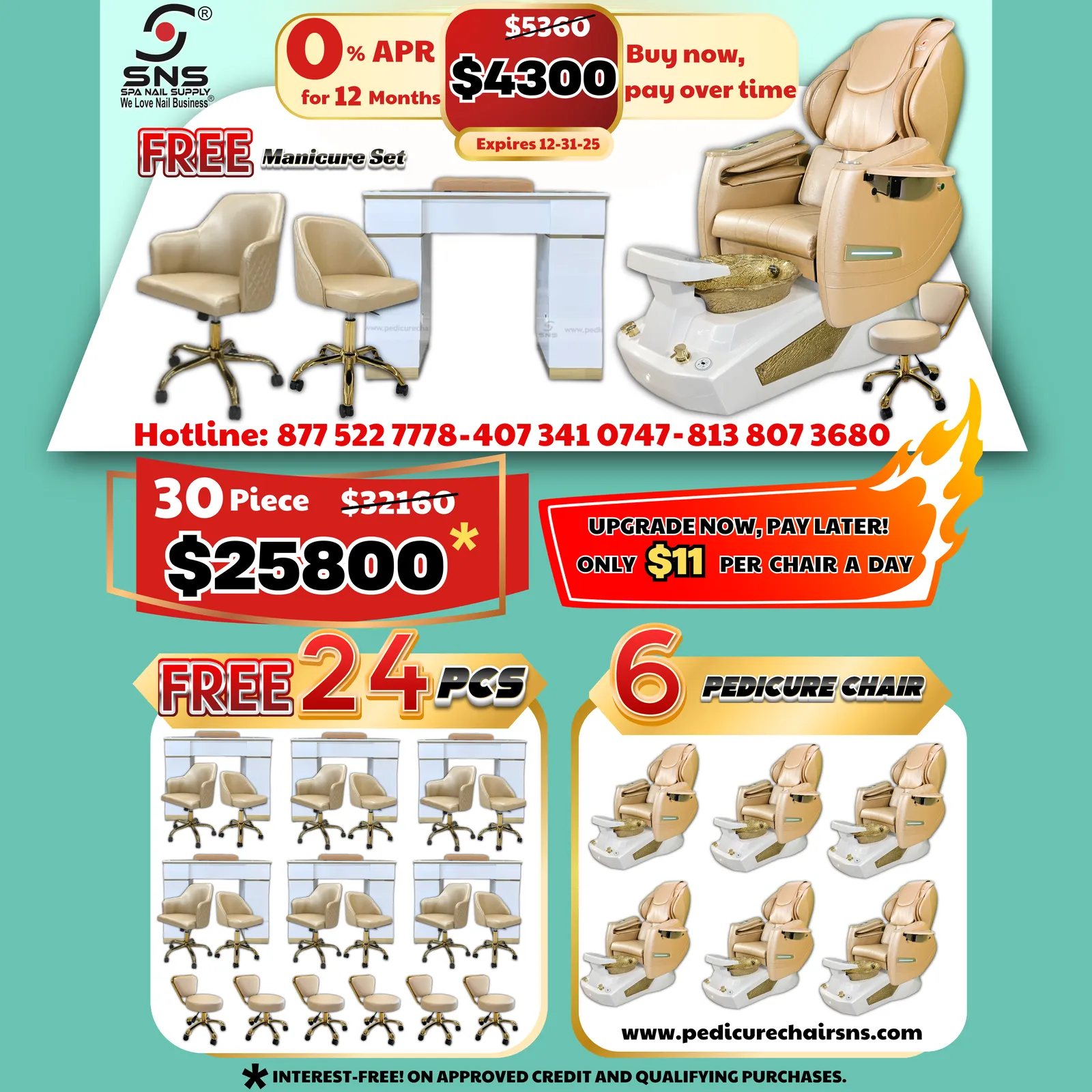 Package Deal Rio II DARCIL 0% APR