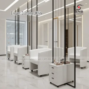 Elegant 5 Customer White