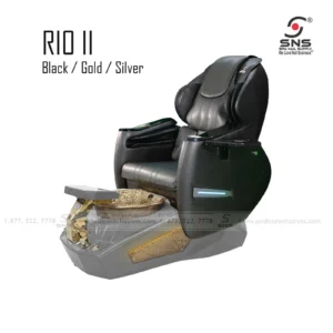pedicure chair rio II black