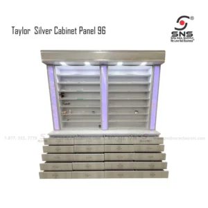 Taylor Silver Cabinet Panel 96 - TT: Modern Luxury Meets Smart Storage