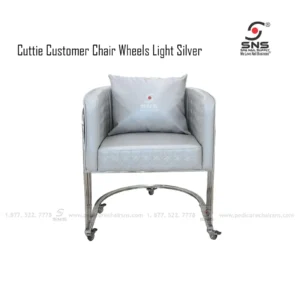 Combo Cuttie Customer w/ Wheels & Erika Technician Chair