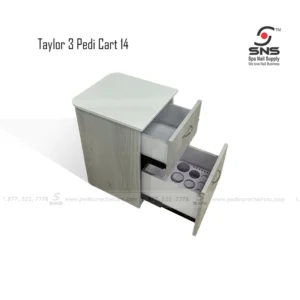 Taylor 3 Pedi Cart 14 - Silver