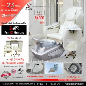 Rio II D Pedicure Chair IRS