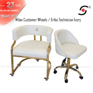 Combo Milan Cus-Erika Tech Ivory Wheels Ver 2.1