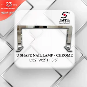 U Shape Nail 32in Chrome Led 6000K