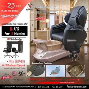 pedicure chair miley III B BGR