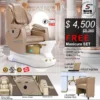 pedicure chair miley III B GGW